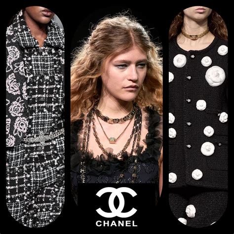 chanel runway earrings|Chanel runway fashion.